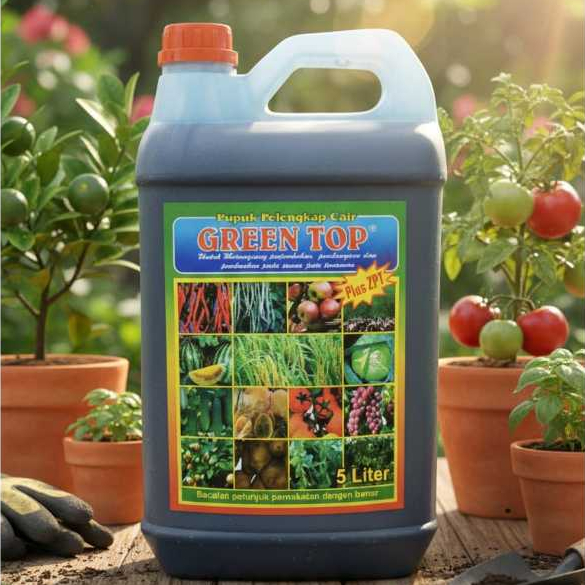 Pupuk Pelengkap GREEN TOP PPC + ZPT Pertumbuhan