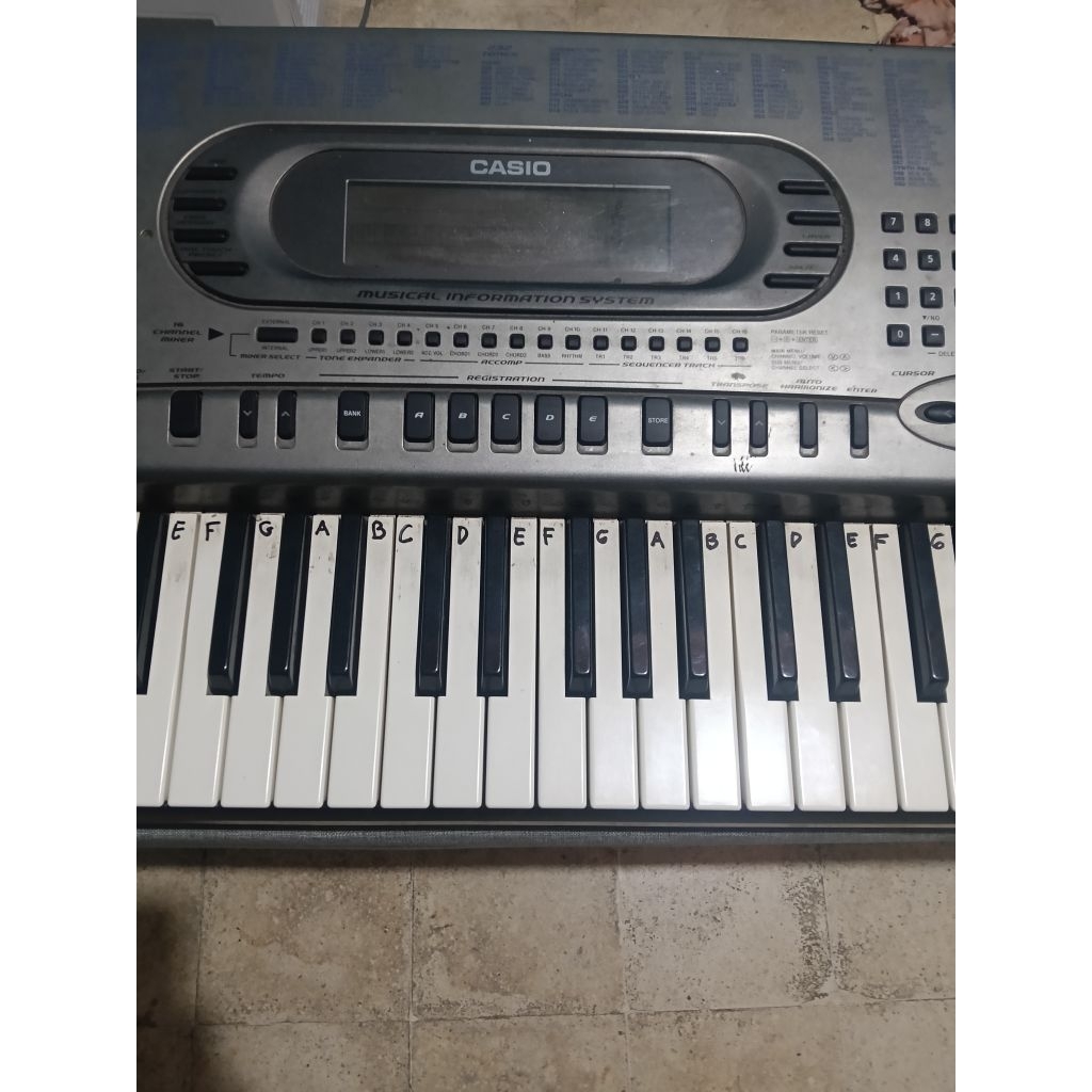 keyboard casio wk 1800