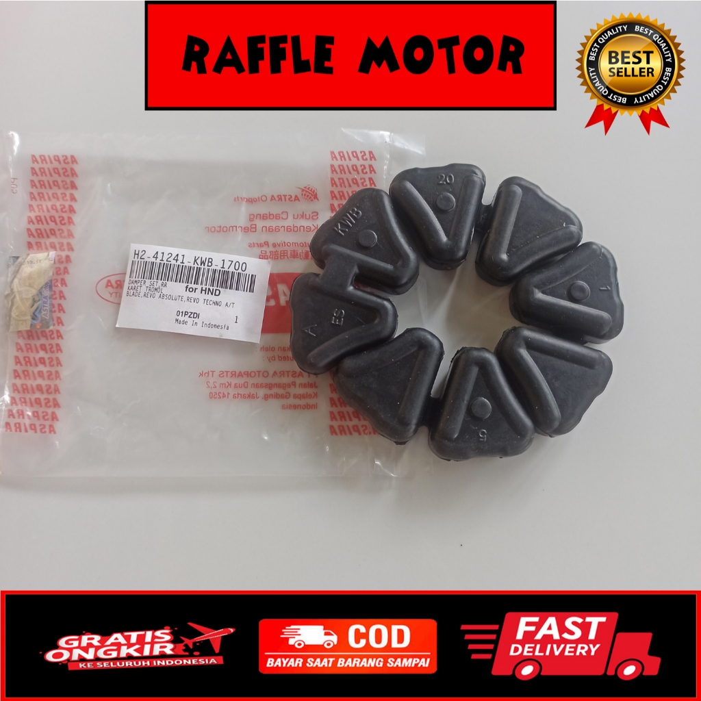 ASPIRA KARET TROMOL BELAKANG BLADE. REVO ABSOLUTE 110 KWB