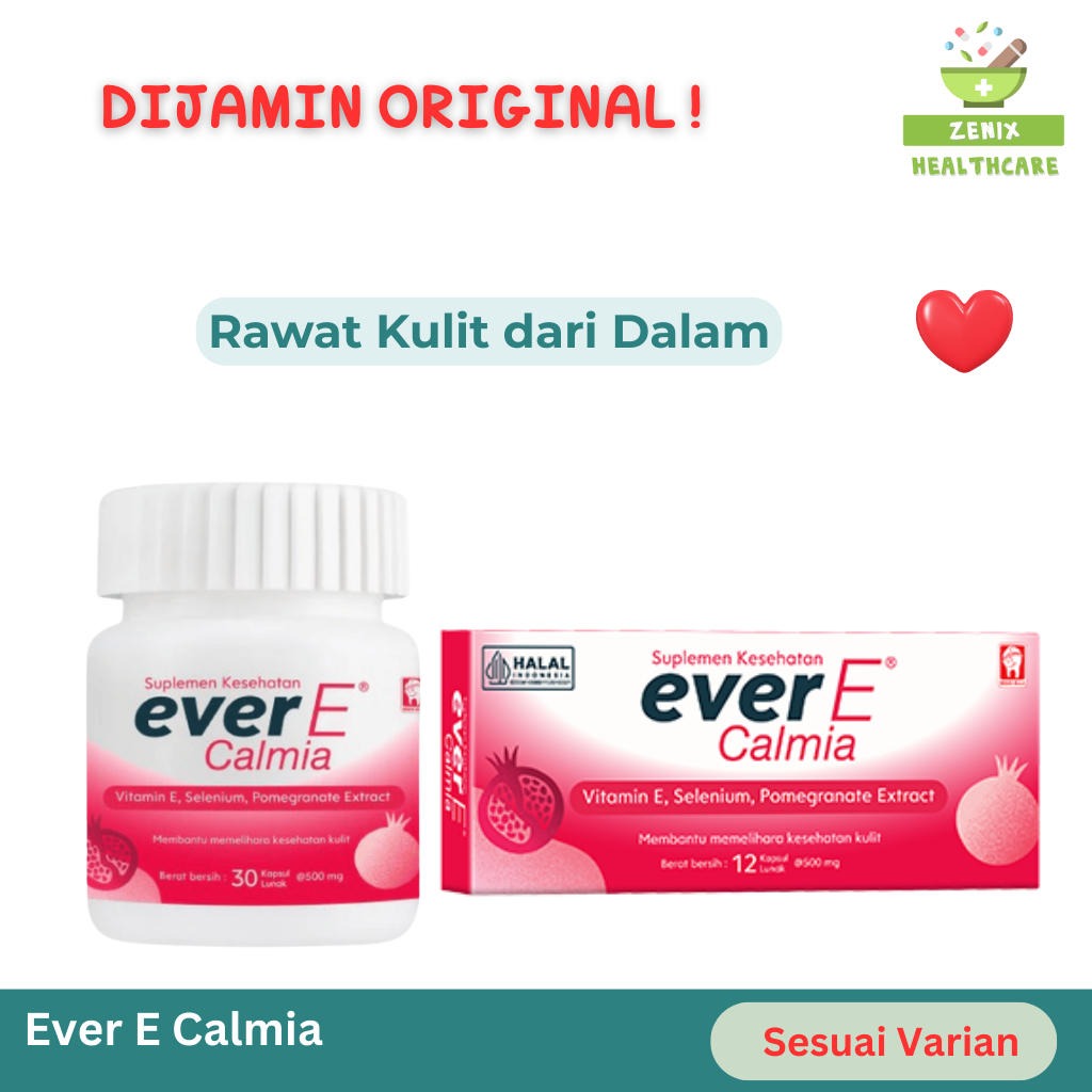 Ever E Calmia – Vitamin E & Collagen untuk Kulit