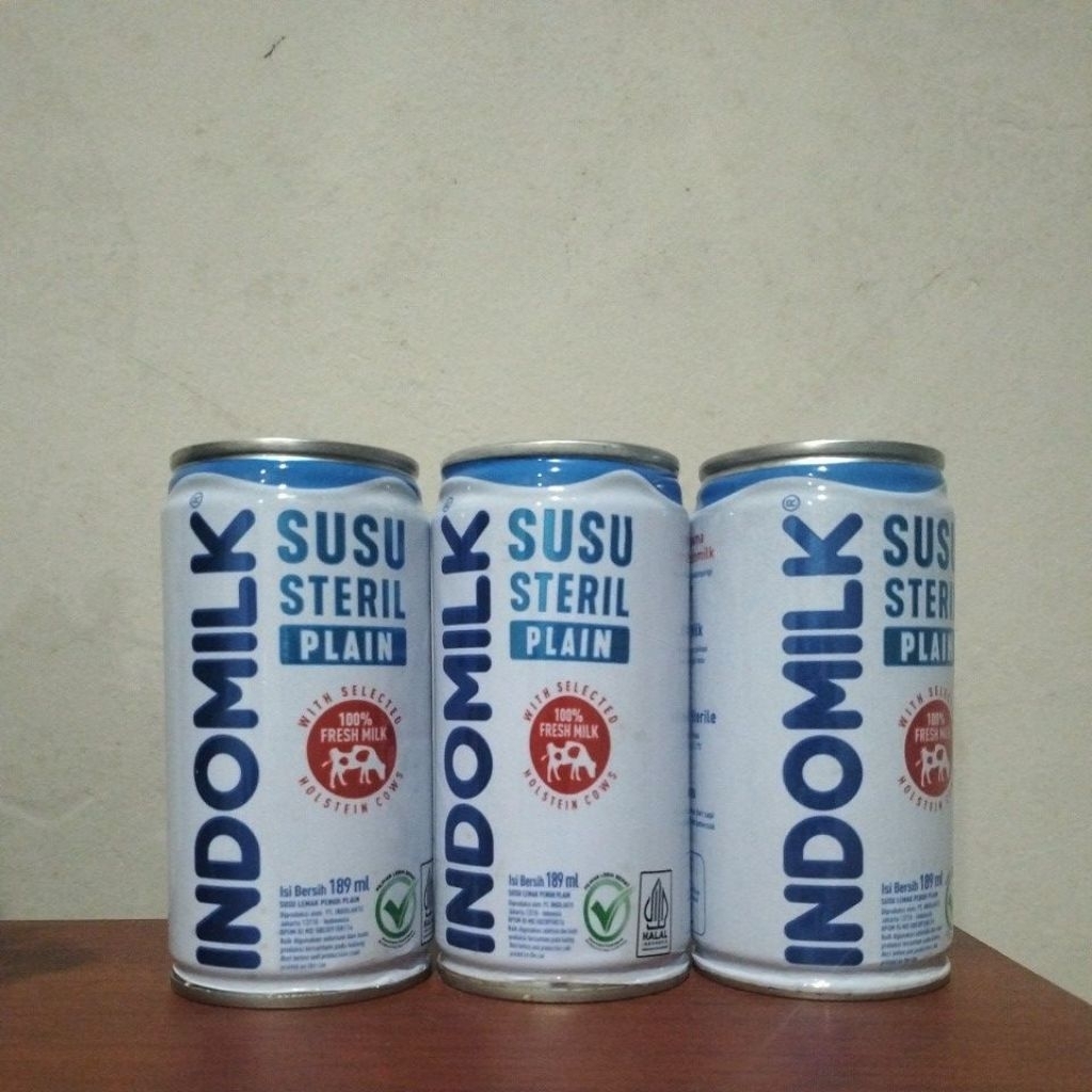 kaleng bekas bear brand/indomilk