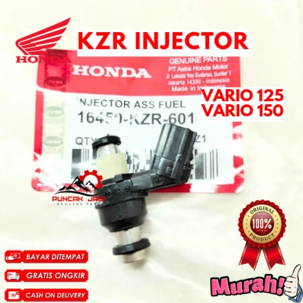INJECTOR ORIGINAL HONDA KODE KZR, INJECTOR VARIO 125, INJECTOR VARIO 150
