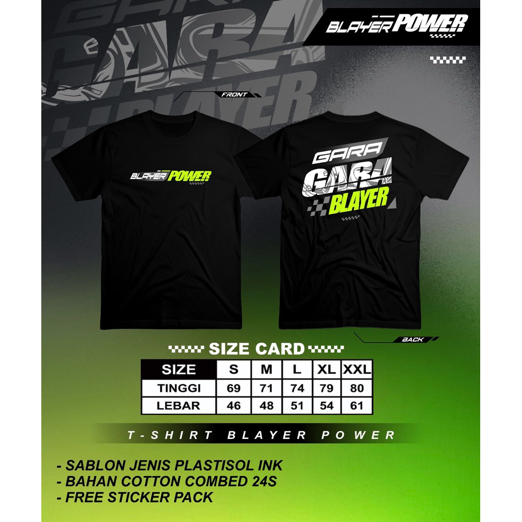 KAOS BLAYER RX-KING || GARA-GARA BLAYER