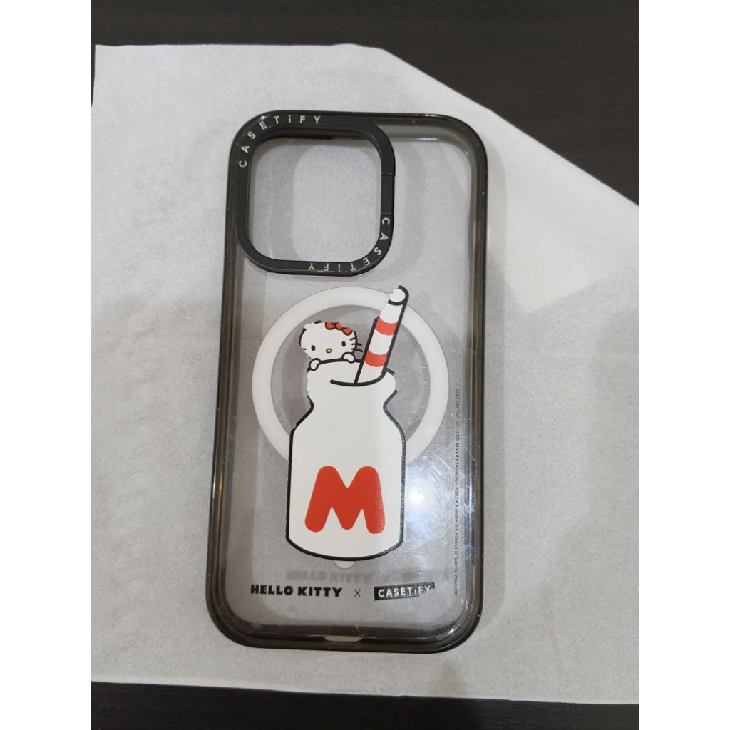 Casetify impact bumper with camera ring stand iphone 15 pro preloved