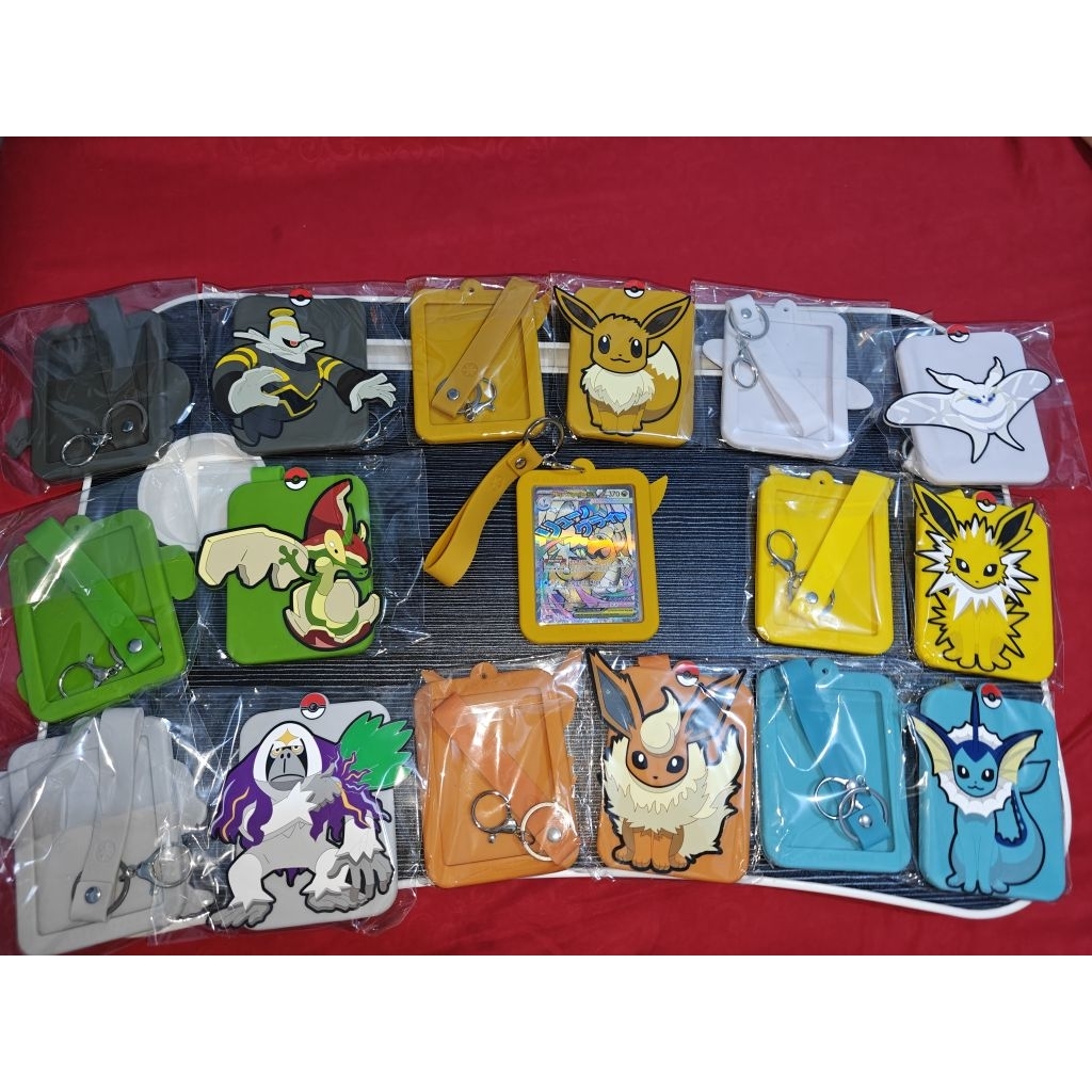 Tag Holder Pokemon / Card Holder Pokemon / Key Chain Pokemon