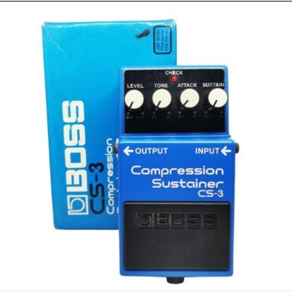 BOSS CS-3 Compression Sustainer Pedal - Efek Gitar Compressor Sustainer Original