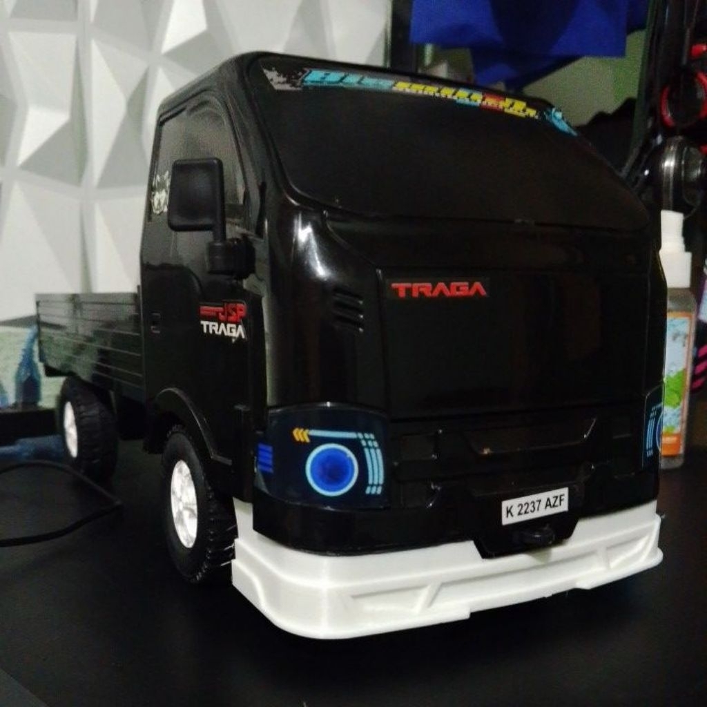 Bemper miniatur isuzu traga
