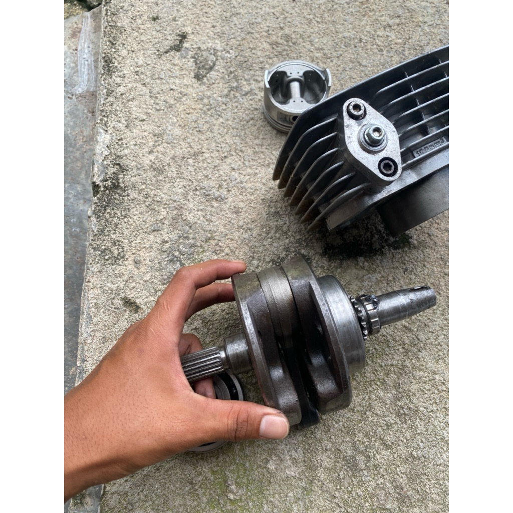 paket stroke up bandul L66, blok tiger, draft gear kampas pir 6