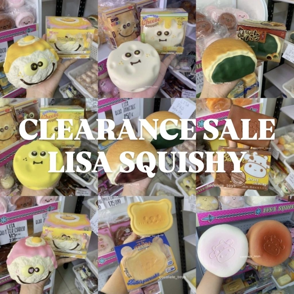 CLEARANCE SALE LISA SQUISHY  | squishy, mainan anak, mido squishy, squishy murah, kado anak, cocolel
