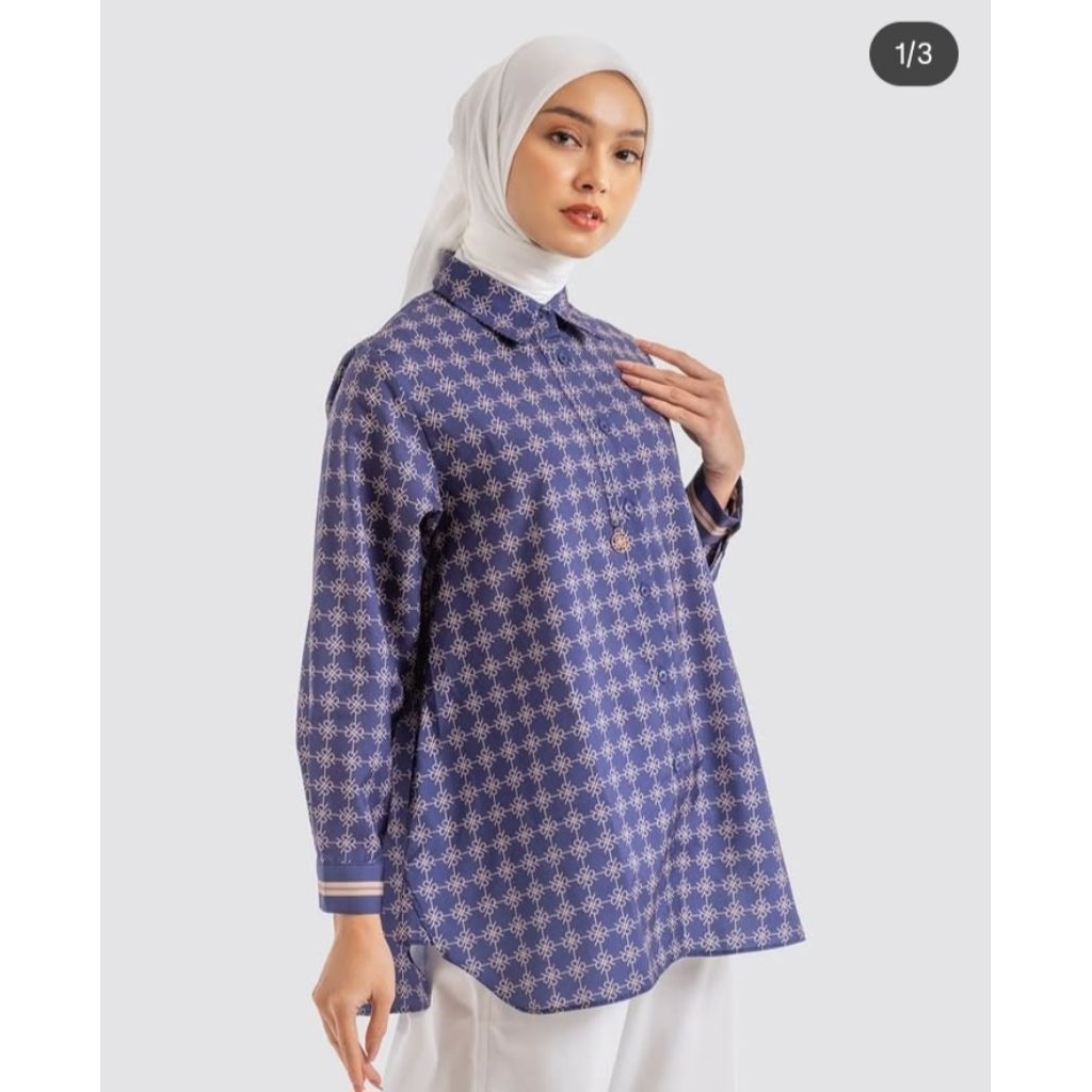 SUPER RARE BEST SELLER NAIMA SHIRT MIDNIGHT NEW S RIA MIRANDA