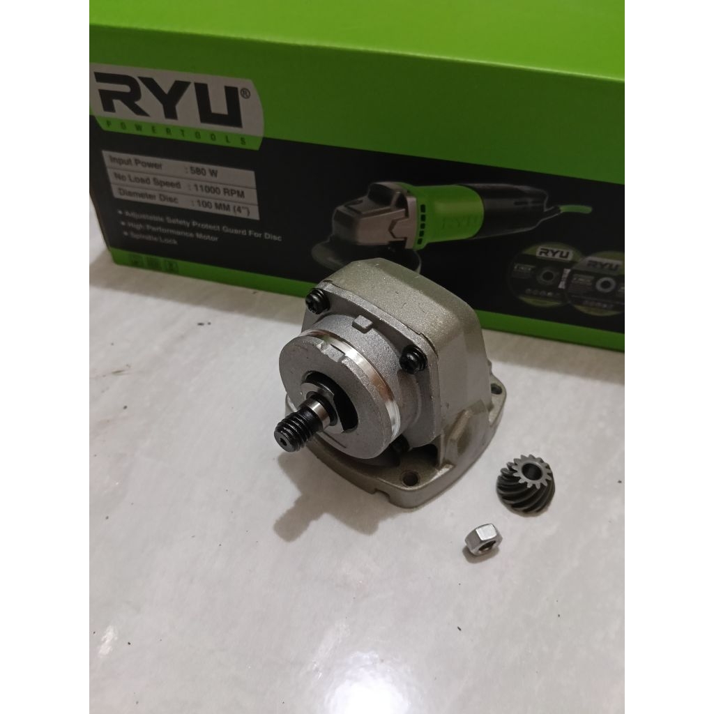 gear box set gerinda Ryu rsg 100-3/kepala gear gerinda Ryu rsg 100-3