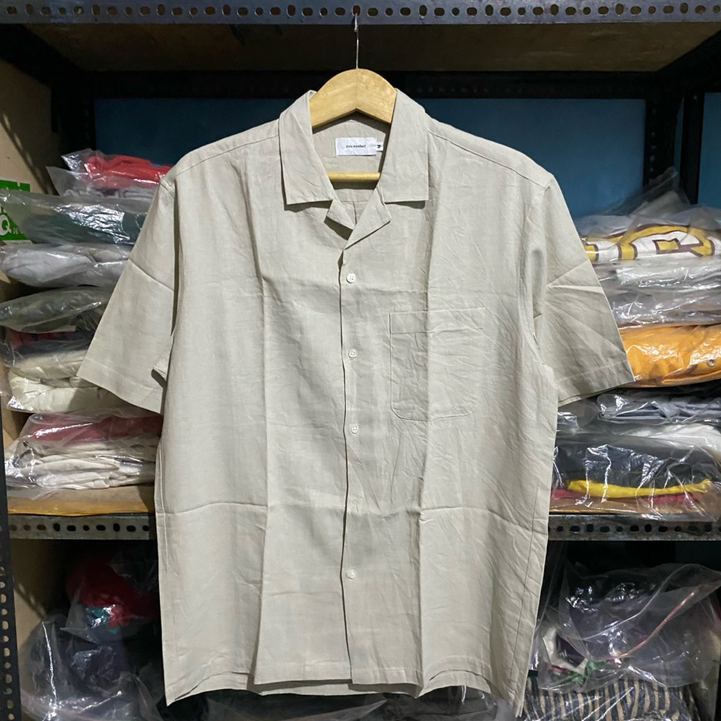 Ecru Standard S/S Shirt Beige Size M 71x55