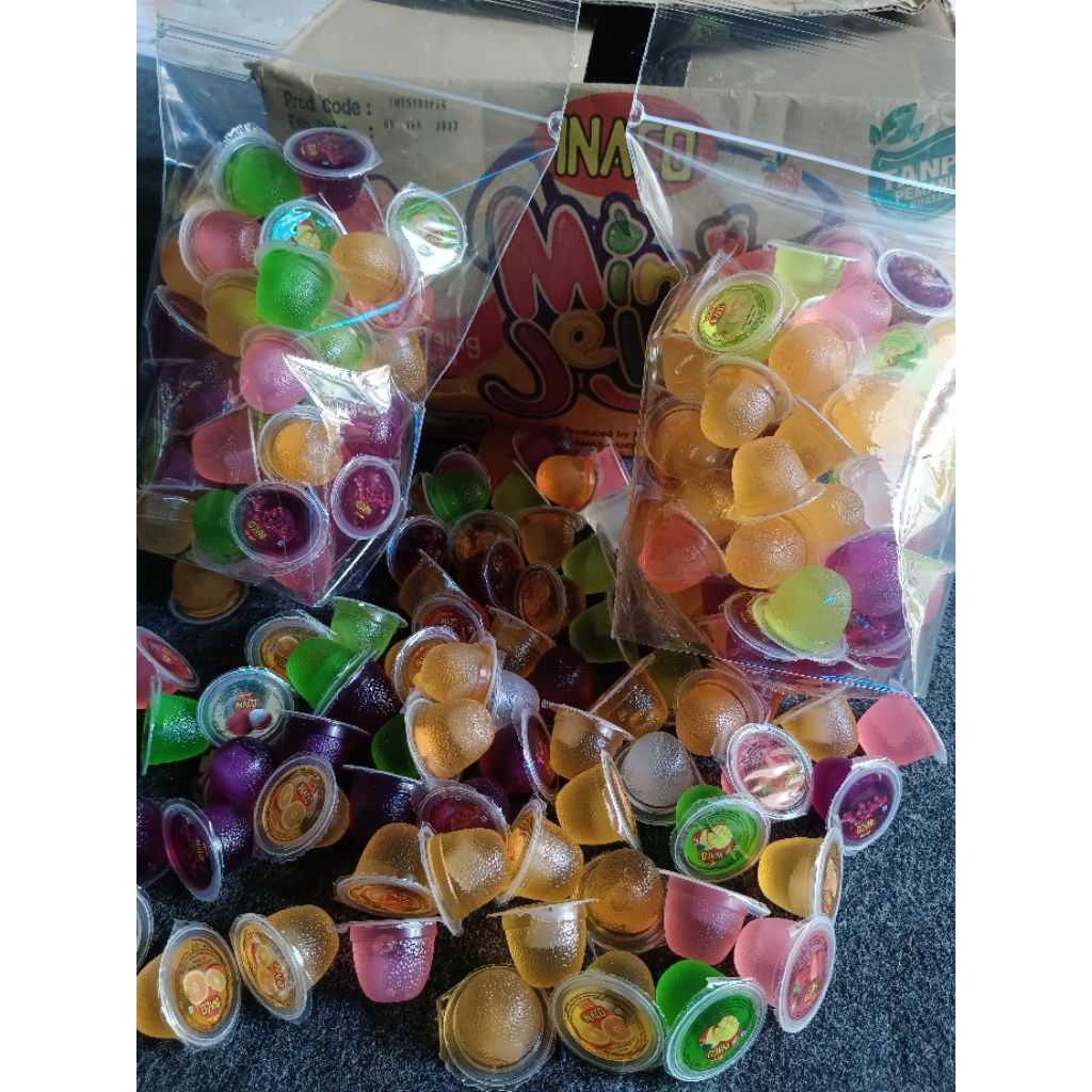 Jelly inaco 1kg manis, enak, dan mudah di simpan
