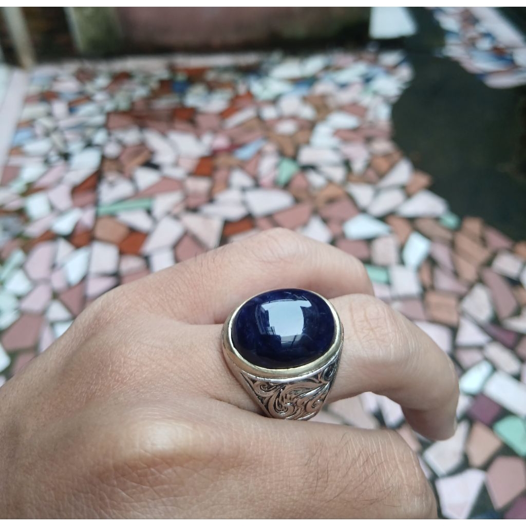 batu pirus turkey / pirus pinglon / sodalite tapak jalak