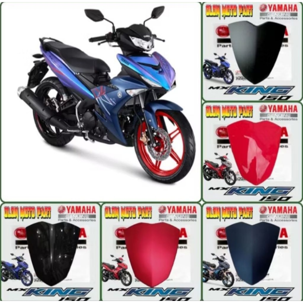VISOR BATOK ATAS JUPITER MX KING V2 ORIGINAL