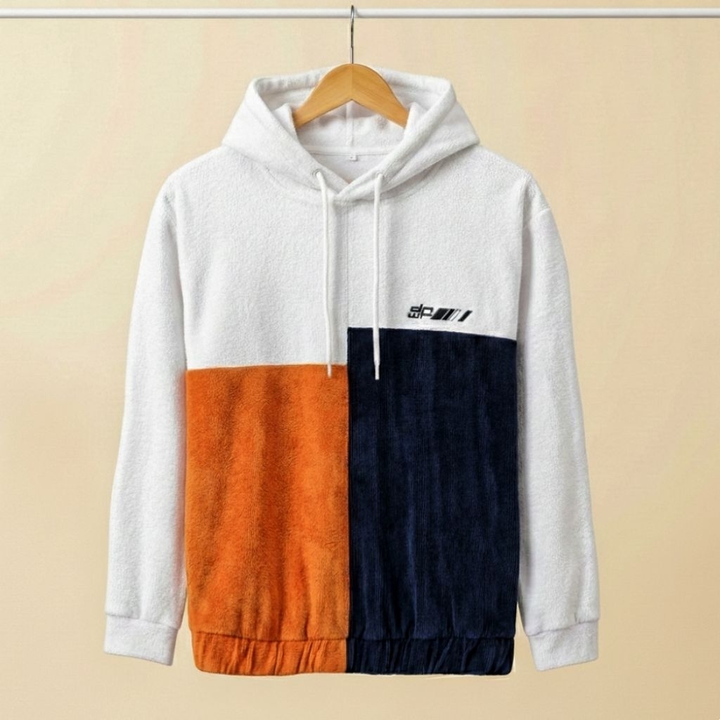 Hoodie Zara original colour's block