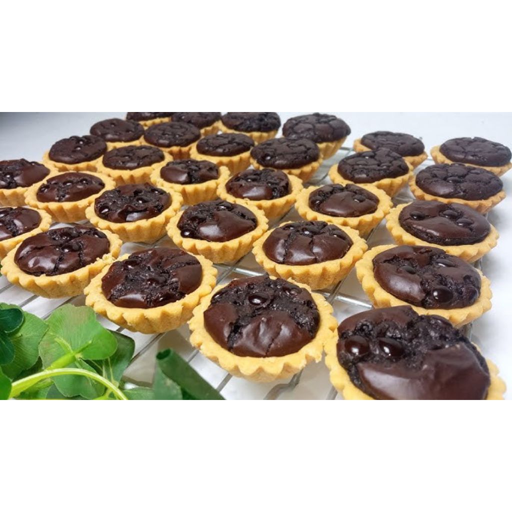 kue lebaran Pie Brownies | kue toples tabung