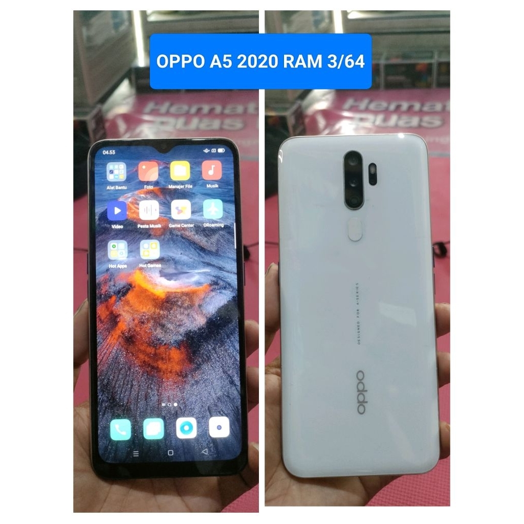 OPPO A5 2020 RAM 3/64 (bekas/second normal)