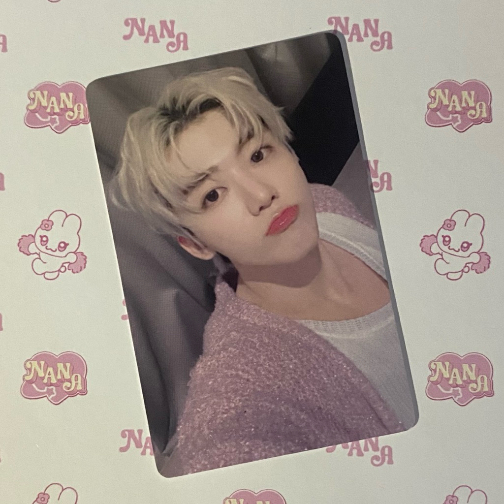Jaemin Yizhiyu Fansign Event FS 3.0 Dream()Scape cardigan pink