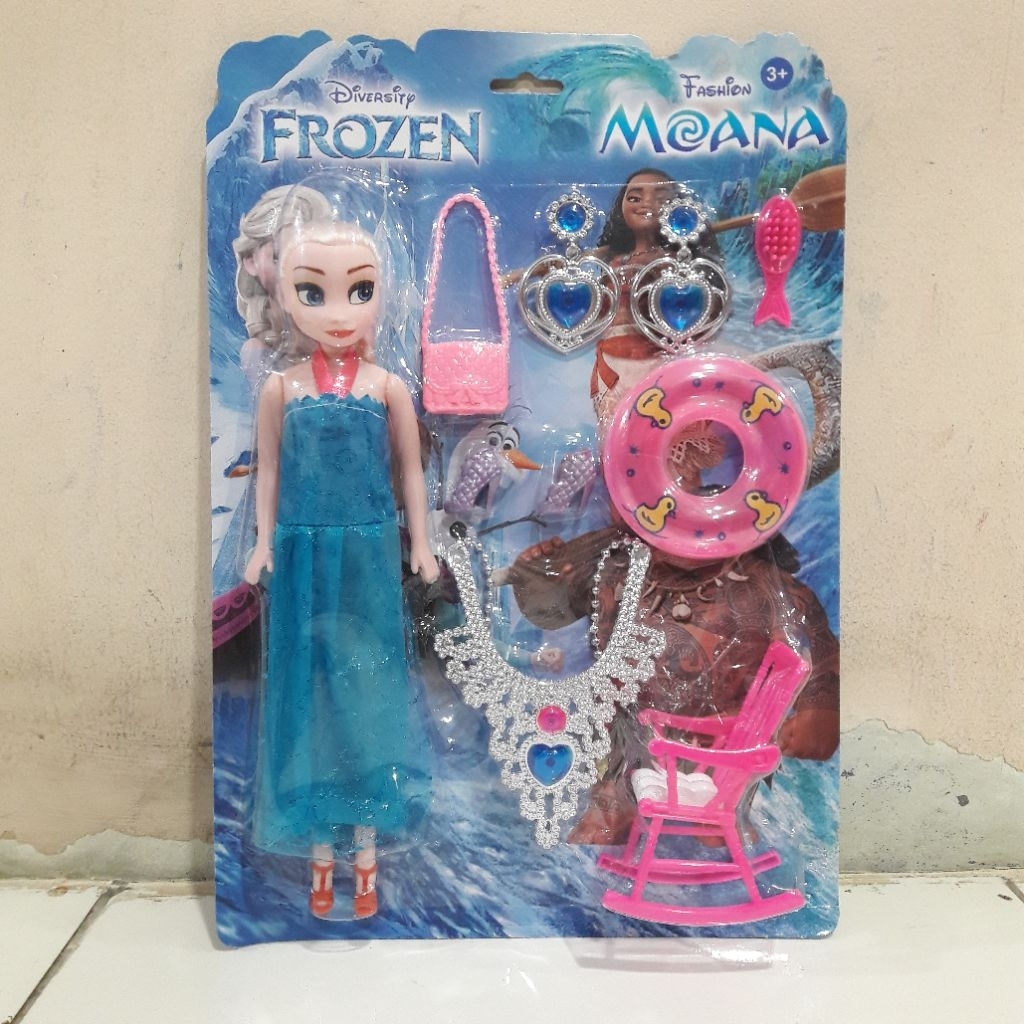 MAINAN ANAK BONEKA FROZEN MAINAN BARBIE ANAK PEREMPUAN MAINAN FROZEN ELSA