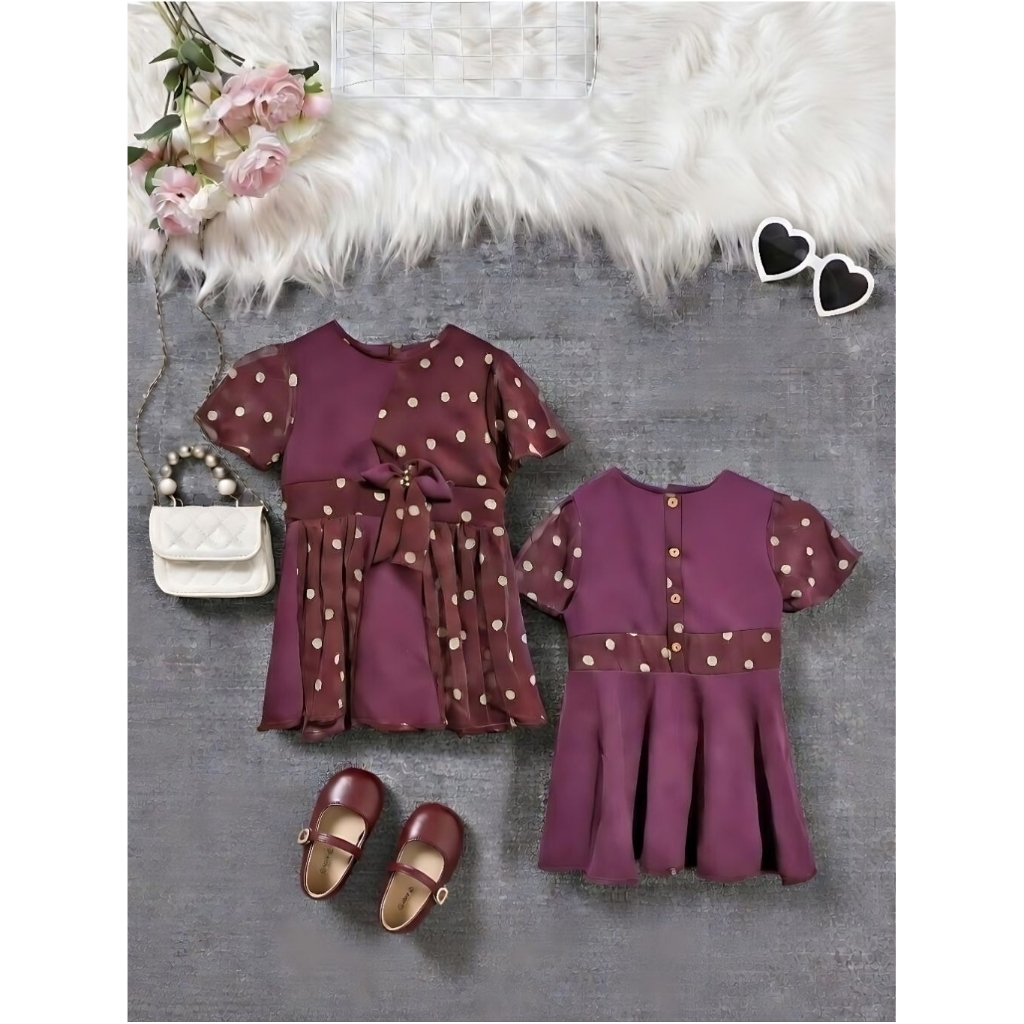 Baju/dress cewek anak kecil umur 2-3 tahun