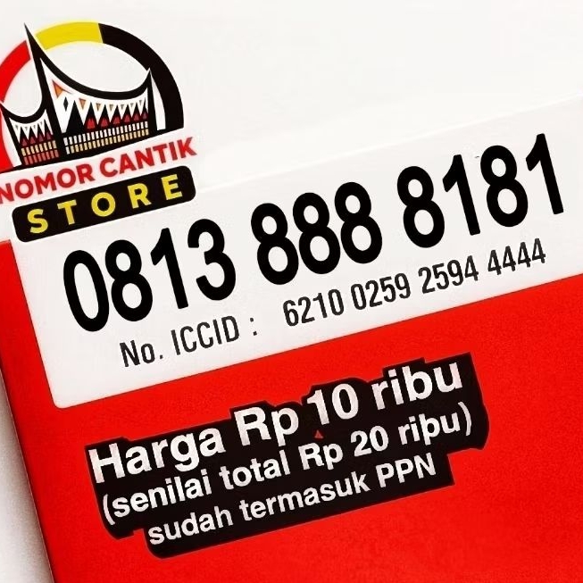Nomor Cantik Simpati 11 Digit Telkomsel 11 Angka 8888 8181