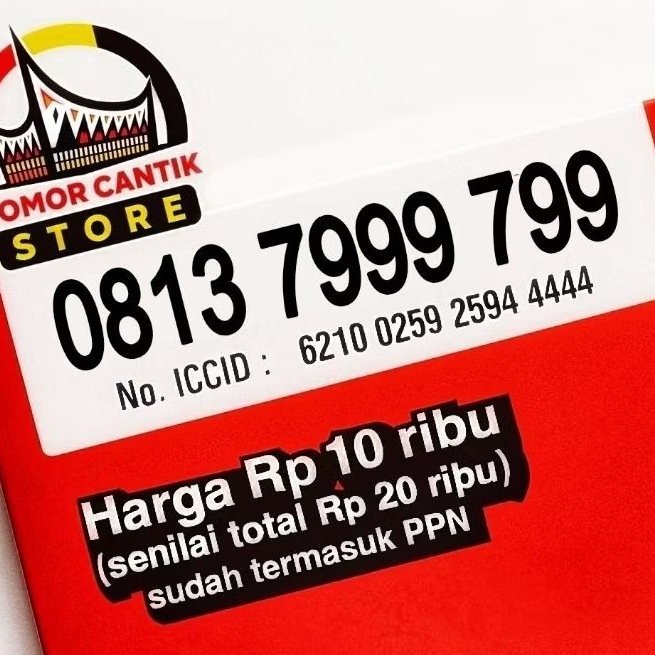 Nomor Cantik Telkomsel 11 Digit Simpati 11 ANGKA BESAR HOKI KWARTED PANCA HEXA ILUFA ABCD ABAB 7999 