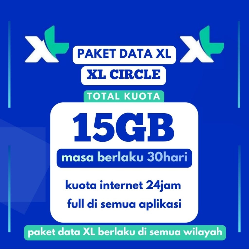 PAKET DATA XL CIRCLE Murah - Kuota Full Internet 24 Jam
