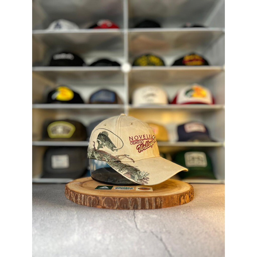 Topi Outdoor Topi Mancing Fishing Cap Original Dri-Duck Fishing Art