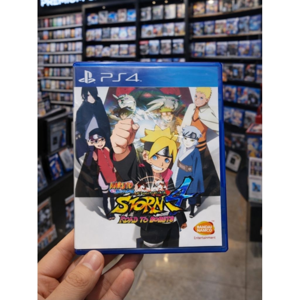 PS4 Naruto Shippuden Ultimate Ninja Storm 4 Road to Boruto R3 Asia Original BD Kaset PS4