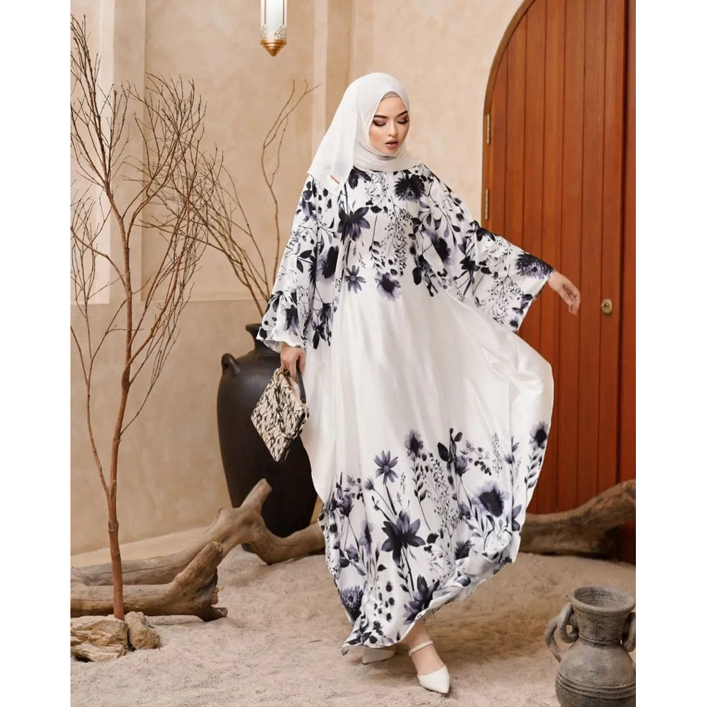 Fataya Collection MIZIE Kaftan Series - Kain Silk