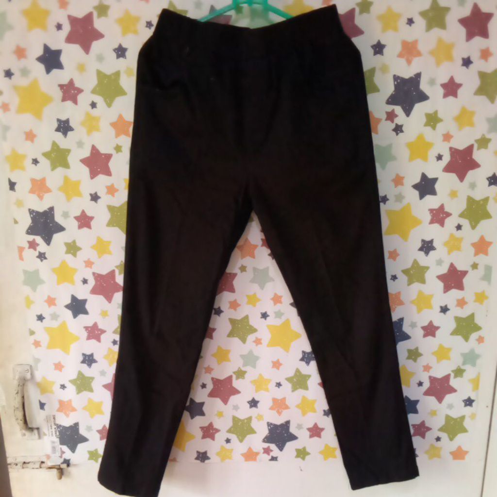 preloved celana panjang chino anak hitam