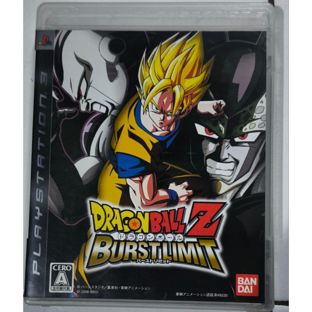 KASET PS3 ORIGINAL DRAGON BALL Z BURSTLIMIT