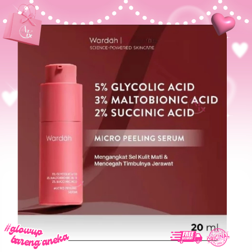 [ANEKA] WARDAH Exfo Peeling Serum 5%- Serum Exfoliasi Wajah