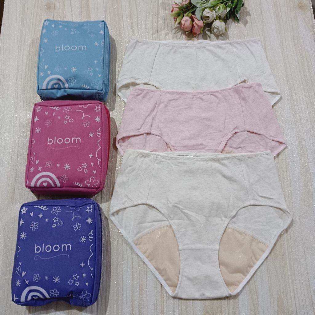 Wacoal Bloom Sanitary Maxi Panty TP 352A Size M. L Original Wacoal