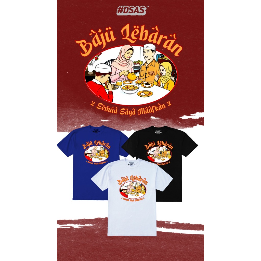 Kaos DSAS Baju Lebaran - DSAS Kaos Dakwah