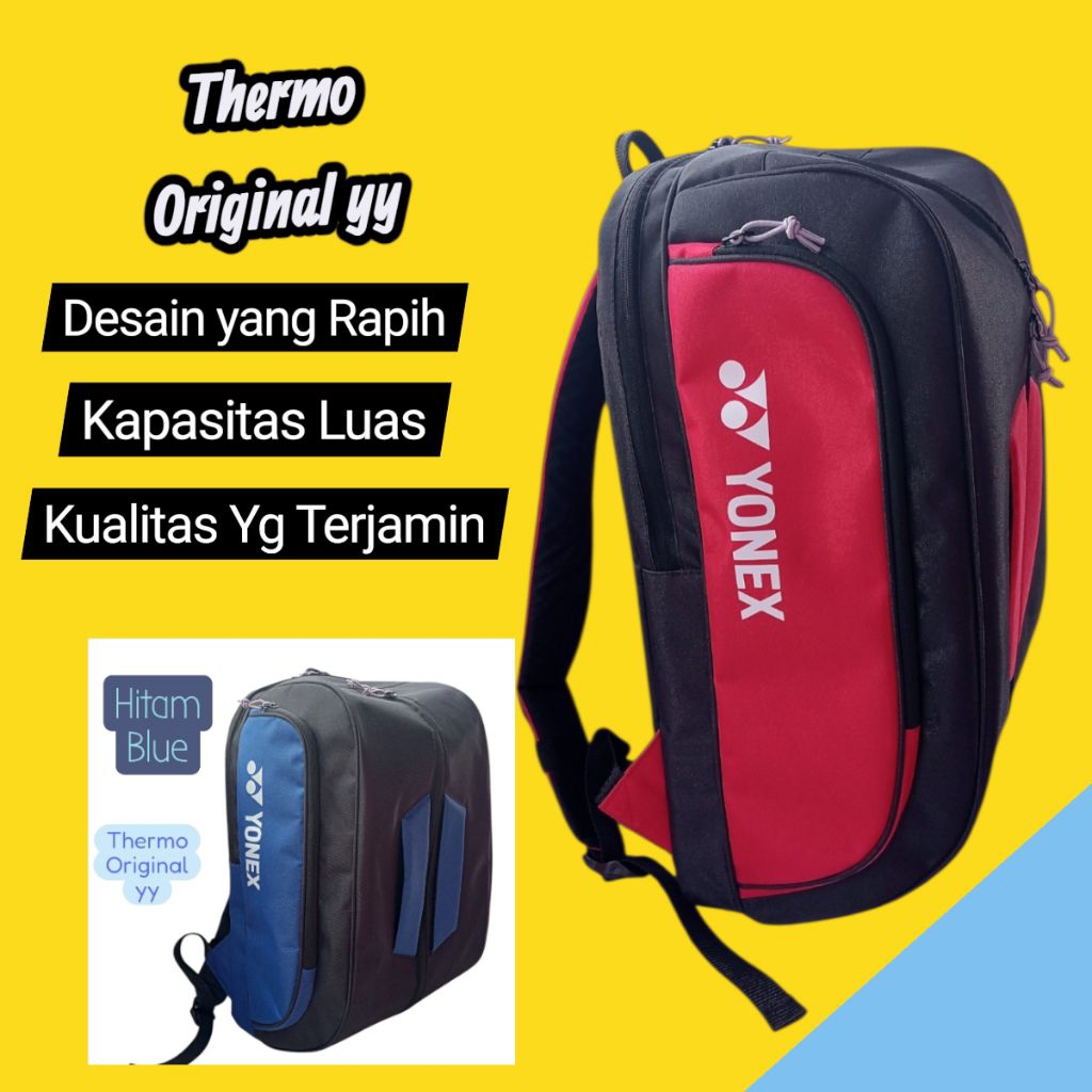 Tas Ransel Thermo YY Tas Badminton tas bulutangkis
