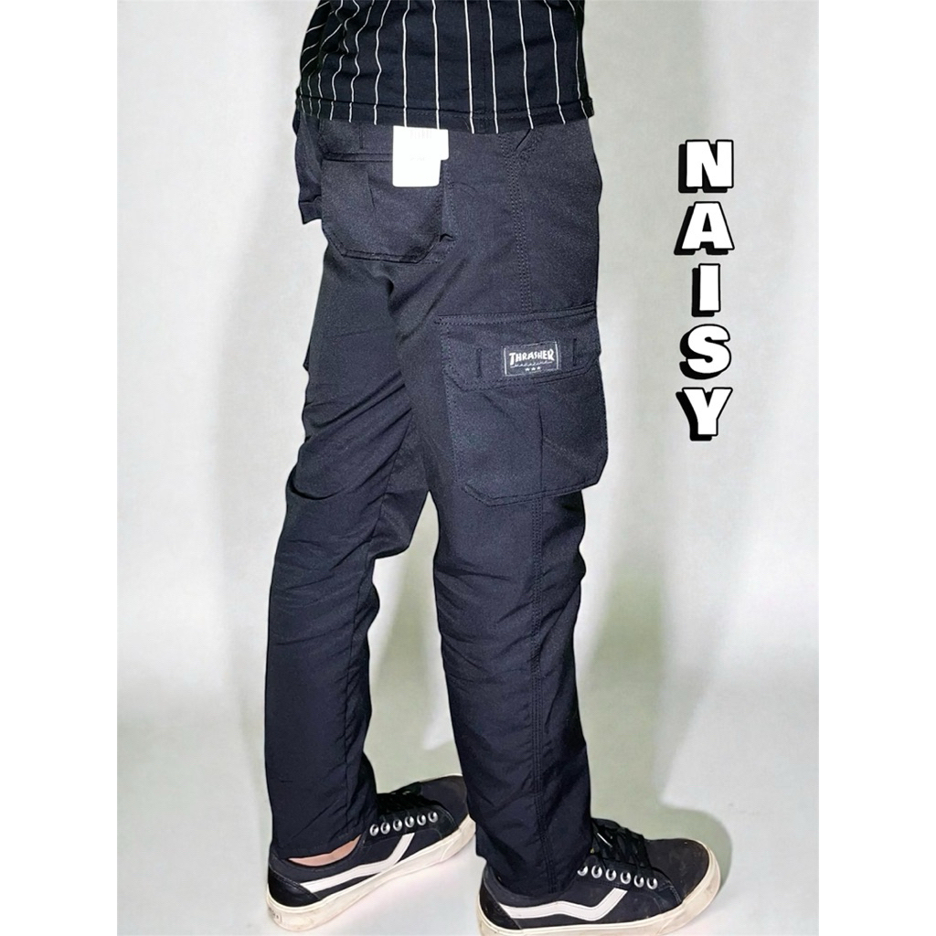Celana Cargo Panjang Pria Premium American Drill