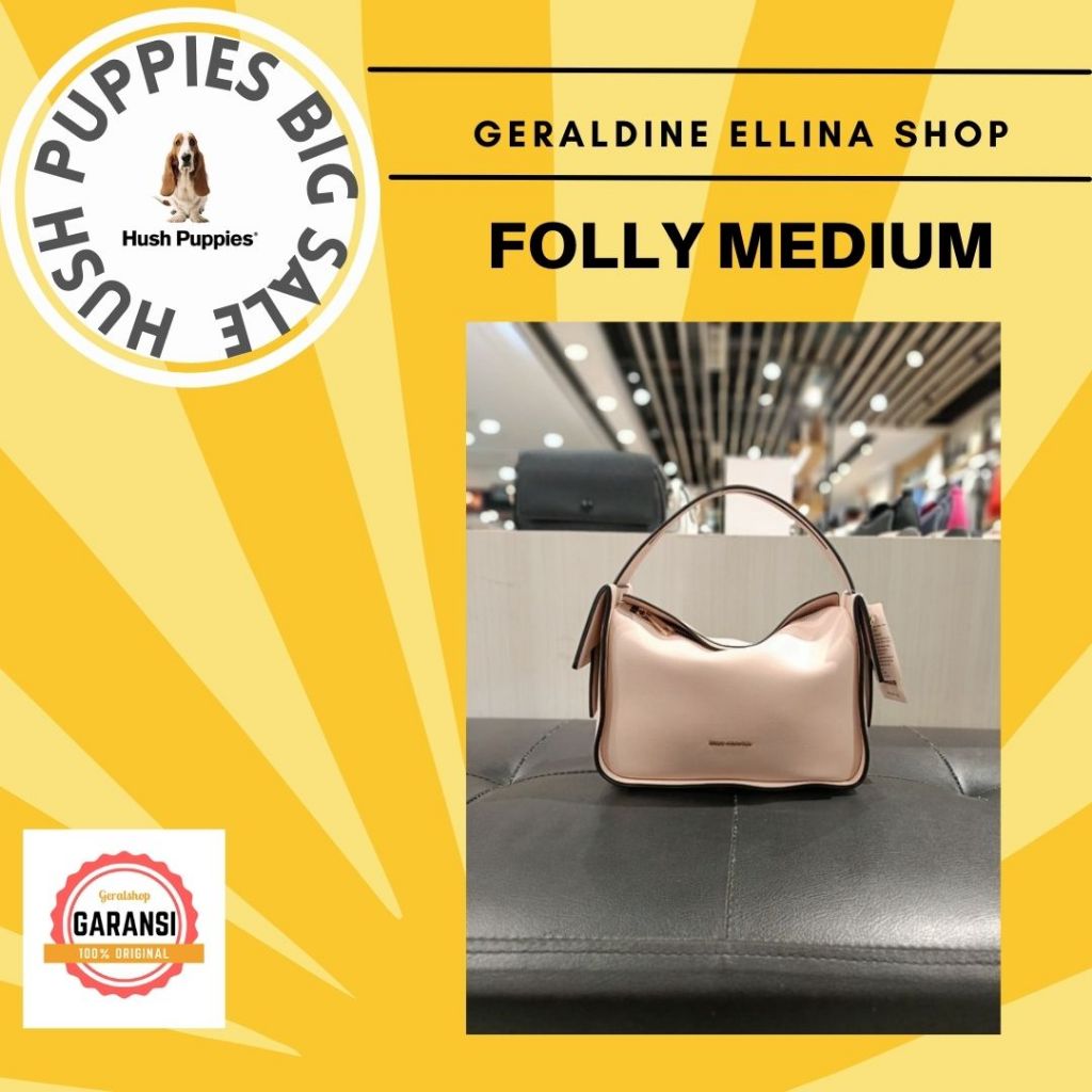 Tas Wanita Hush Puppies sale 100% original store seri FOLLY MEDIUM
