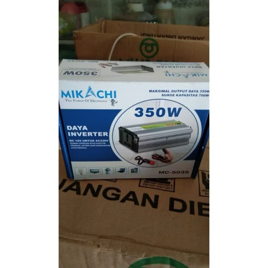 inverter DC AC Mikachi 350 watt