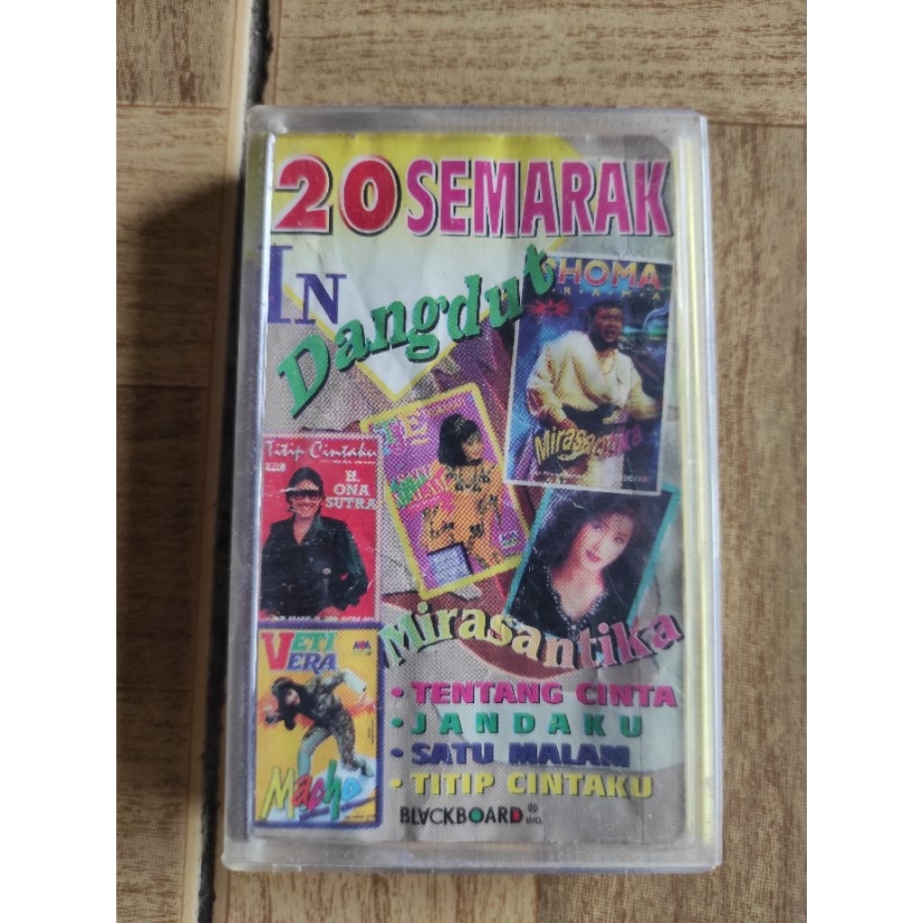 kaset pita 20 semarak in dangdut