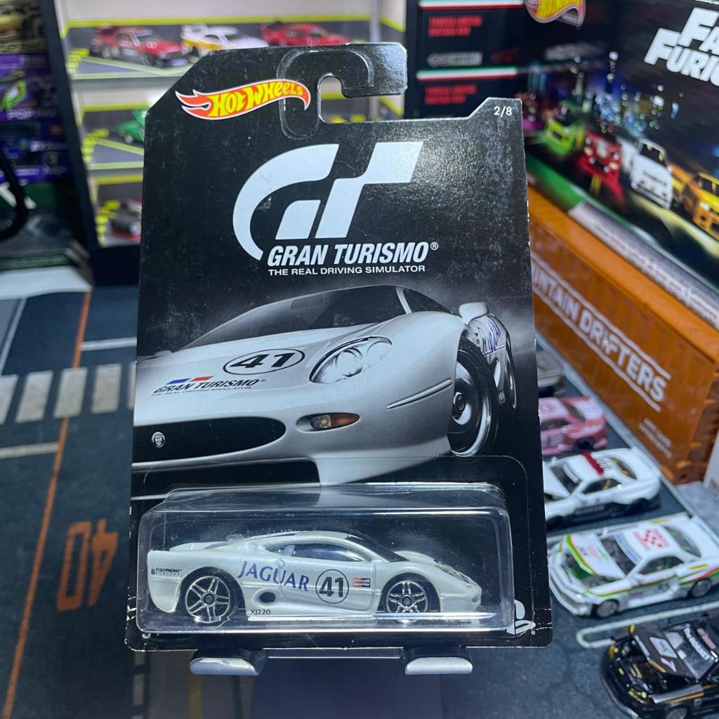 Jaguar XJ220 Gran Turismo Hot Wheels White Putih