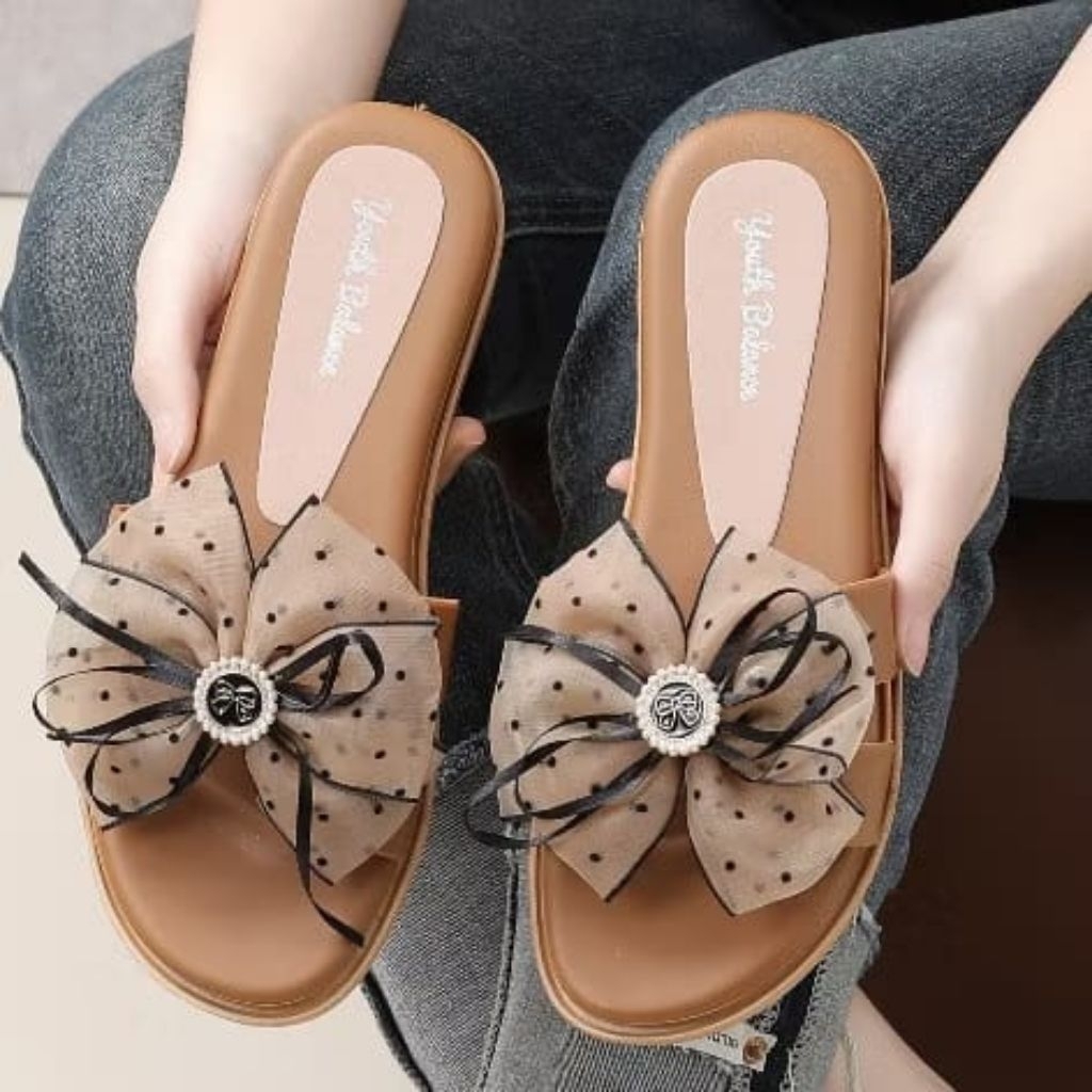 Sandal Karet Wanita Model Terbaru Import