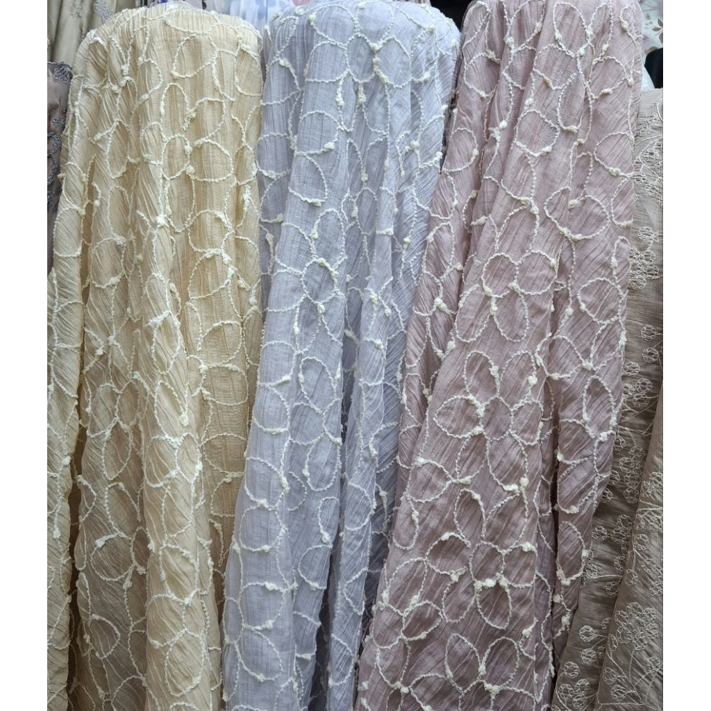 KAIN METERAN PAPER SILK CRINKLE PREMIUM GARMENT