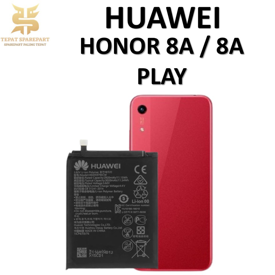 BATERAI HONOR 8A / HONOR 8A PLAY ORIGINAL 100%