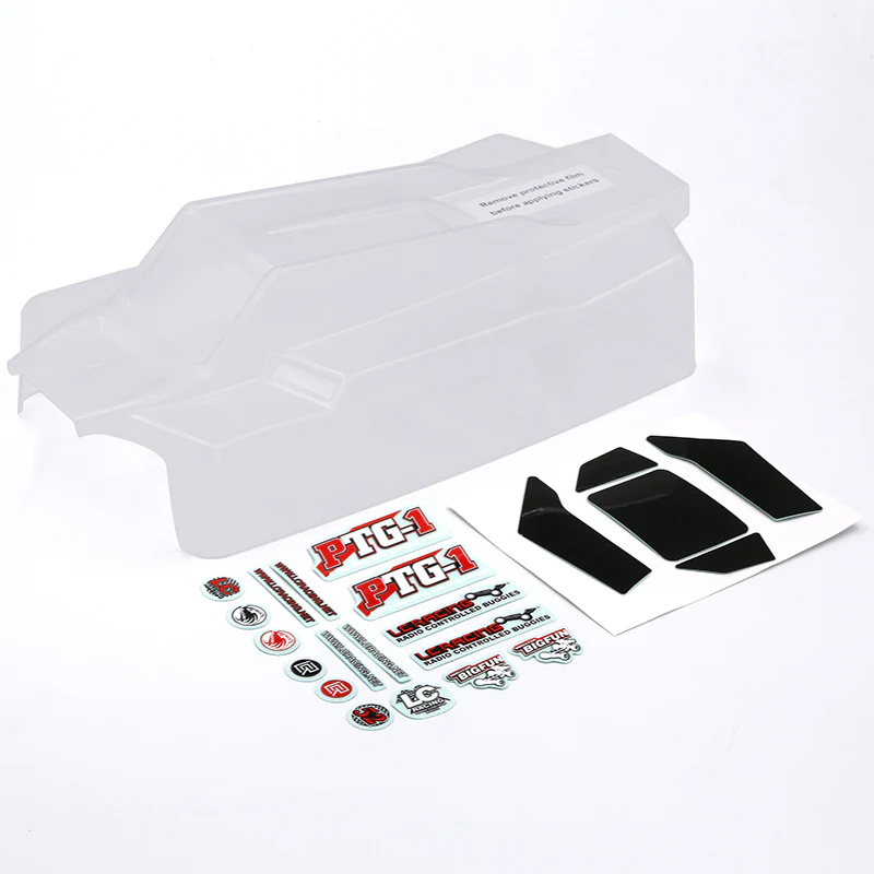 LC Racing C8218 Buggy Body Clear(Light weight) For PTG-1