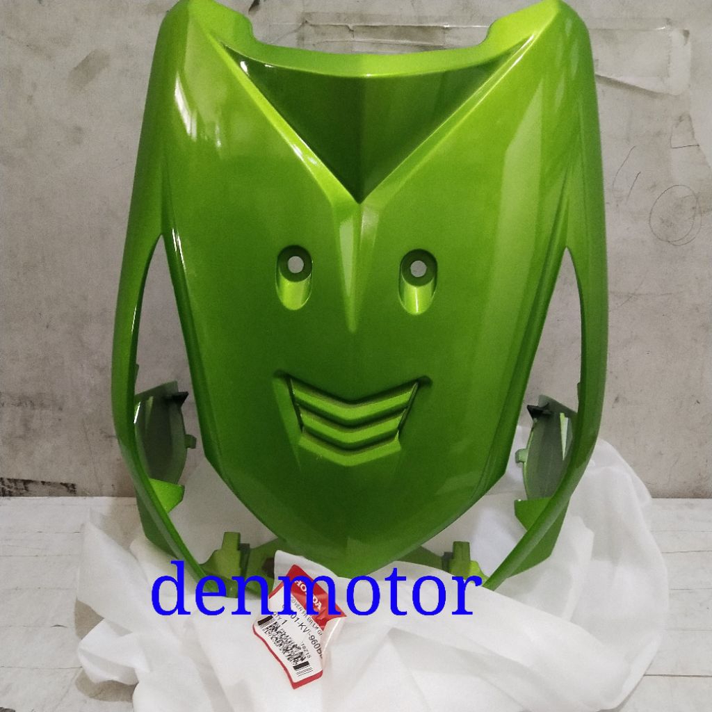 TAMENG BEAT KARBU HIJAU ORIGINAL HONDA 64301-KVY-960BLG