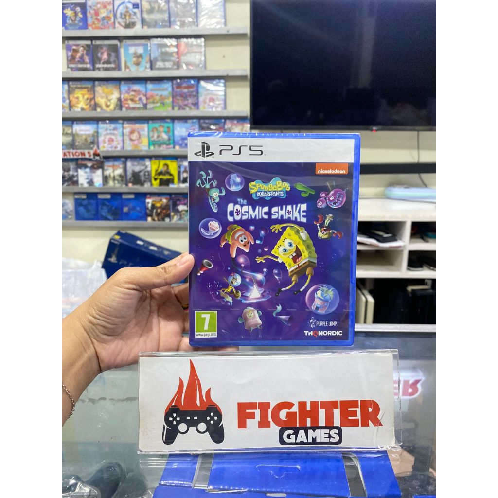 [JOGJA] Kaset PS 5 SpongeBob Cosmic Shake BD PS5 CD PS5
