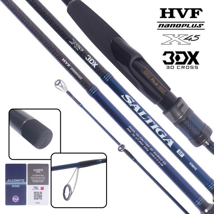 Joran DAIWA SALTIGA SF 63 MHS | 62 MS | Jigging | Spinning