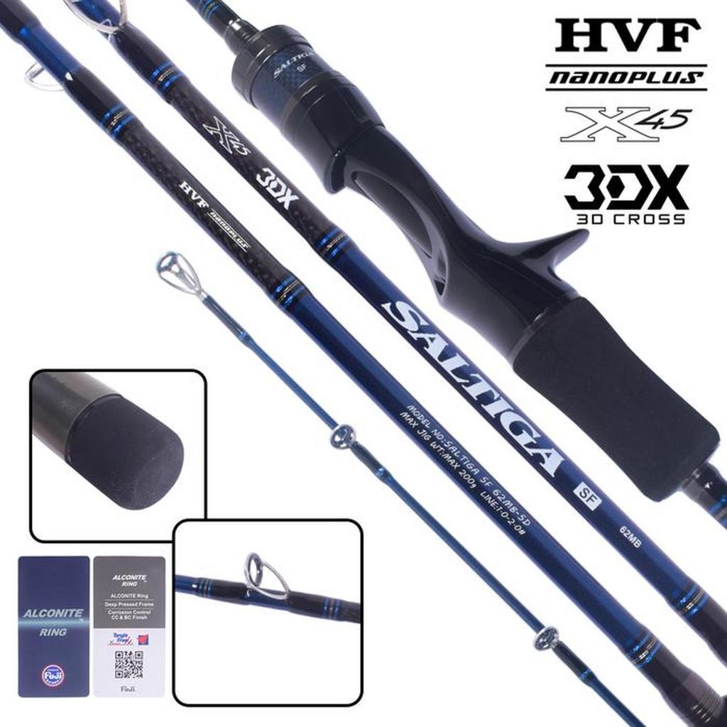 Joran BC DAIWA SALTIGA SF 62 MB | Baitcasting | Jigging | OH Overhead
